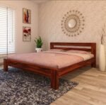 Sleepowell Furniture Sheesham Wood Wooden Cot Bed without Storage for Bed Room COD Facility Available