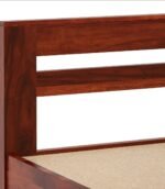 Sleepowell Furniture Sheesham Wood Wooden Cot Bed without Storage for Bed Room COD Facility Available - Image 2