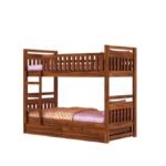 Sleepowell Sheesham Wood Wooden Bunk Bed with Storage for Kids & adult - Image 2