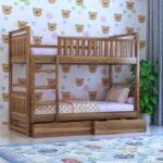 Sleepowell Sheesham Wood Wooden Bunk Bed with Storage for Kids & adult - Image 5