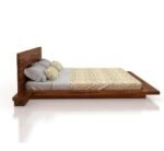 Sleepowell Furniture Sheesham Wood Wooden Low Height Platform Bed with two Bedside tables - Image 5