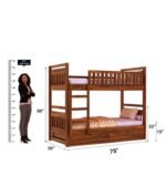 sleepowell bunk bed size chart