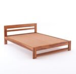 Sheesham Wood Wooden Cot Bed with 2 Horizontal Bar Headboard without Storage for Bedroom, Living Room and Hotel - Image 9