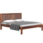 Sleepowell Furniture Sheesham Wood Wooden Cot Head Dandi Bed without Storage for Home and Hotel - Image 4