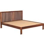 Sleepowell Furniture Sheesham Wood Wooden Cot Head Dandi Bed without Storage for Home and Hotel - Image 5